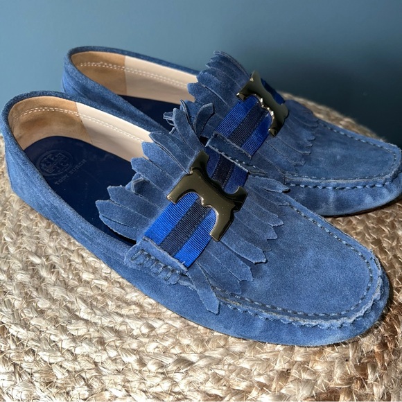 Tory Burch Shoes - Tory Burch Gemini Link Driver Loafers